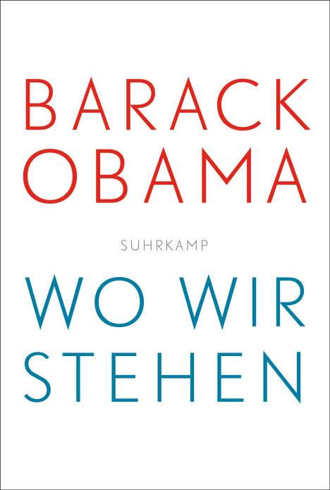 Barack Obama: Wo wir stehen, Buch