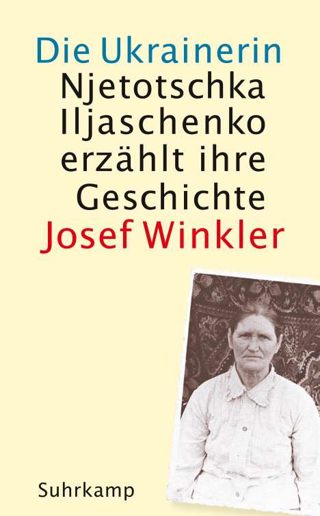 Josef Winkler: Die Ukrainerin, Buch