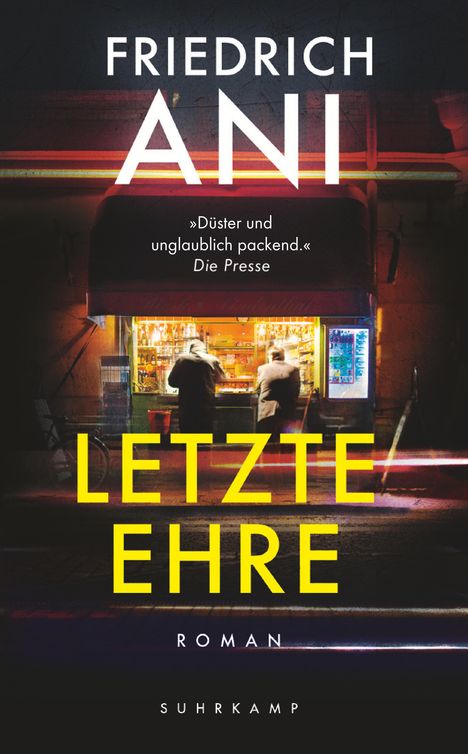 Friedrich Ani: Letzte Ehre, Buch