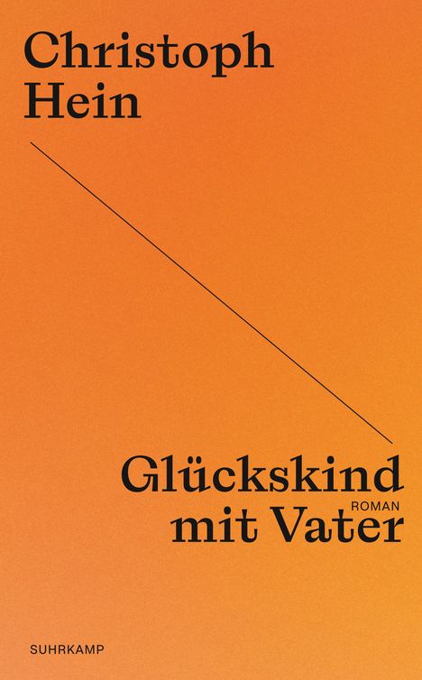 Christoph Hein: Glückskind mit Vater, Buch