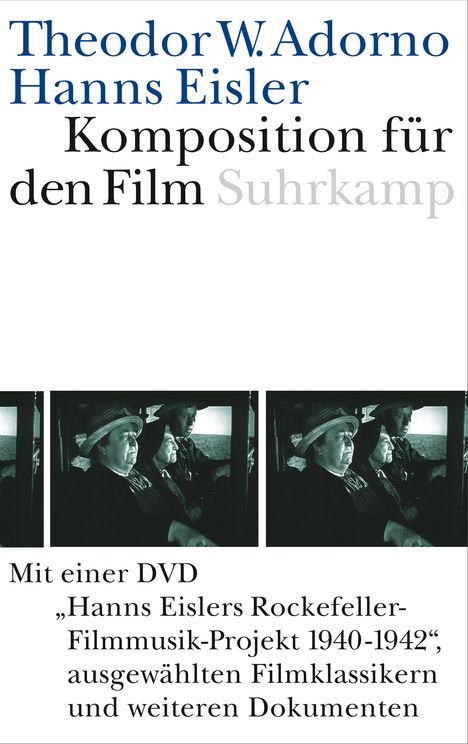 Theodor W. Adorno (1903-1969): Komposition für den Film. Mit DVD, Buch