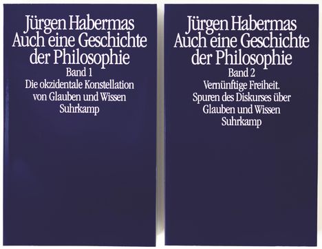 Jürgen Habermas: Auch eine Geschichte der Philosophie, Buch