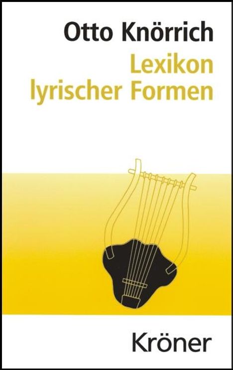 Otto Knörrich: Lexikon lyrischer Formen, Buch