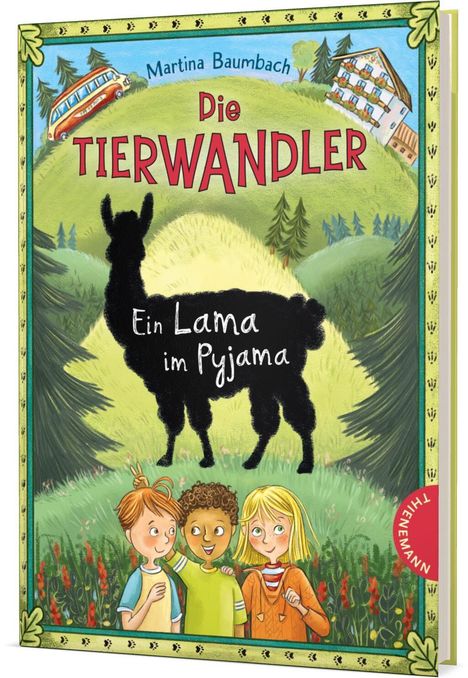 Martina Baumbach: Die Tierwandler 4: Ein Lama im Pyjama, Buch