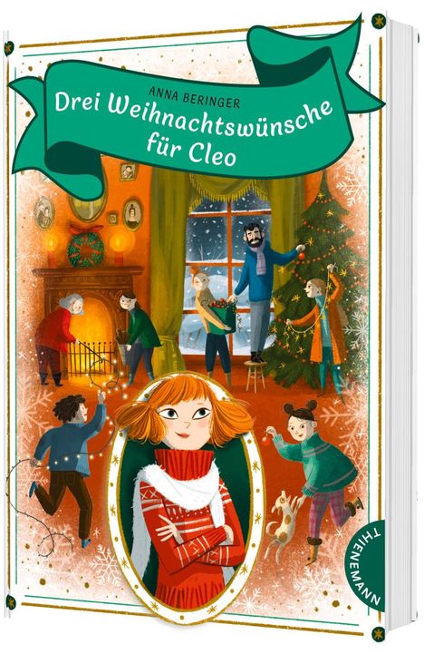 Anna Beringer: Drei Weihnachtswünsche für Cleo, Buch