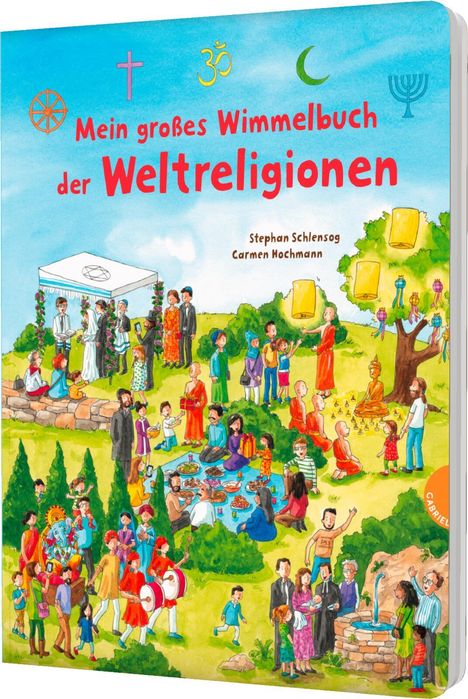 Stephan Schlensog: Mein großes Wimmelbuch der Weltreligionen, Buch