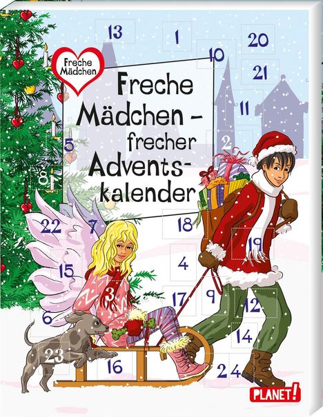 Sabine Both: Freche Mädchen - frecher Adventskalender, Buch