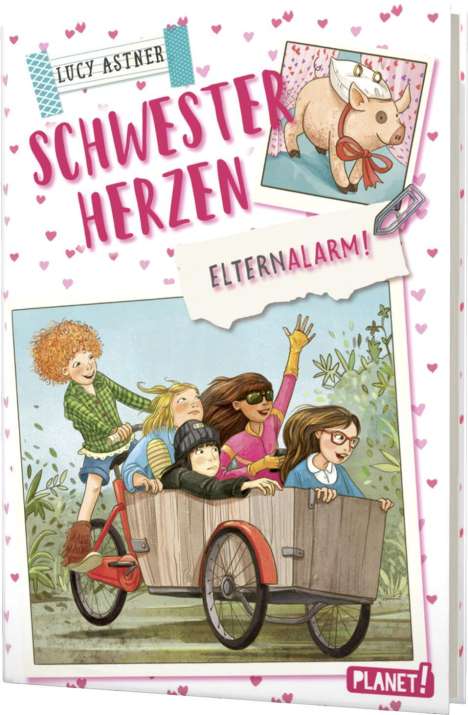 Lucy Astner: Schwesterherzen 4: Elternalarm!, Buch