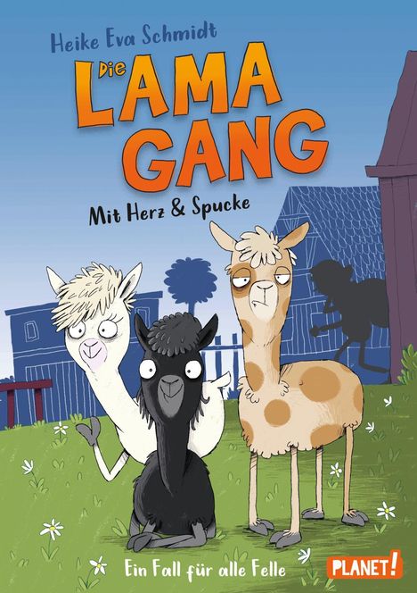 Heike Eva Schmidt: Die Lama-Gang. Mit Herz &amp; Spucke 1: Ein Fall für alle Felle, Buch