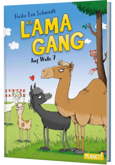 Heike Eva Schmidt: Die Lama-Gang. Mit Herz &amp; Spucke 2: Auf Wolle 7, Buch