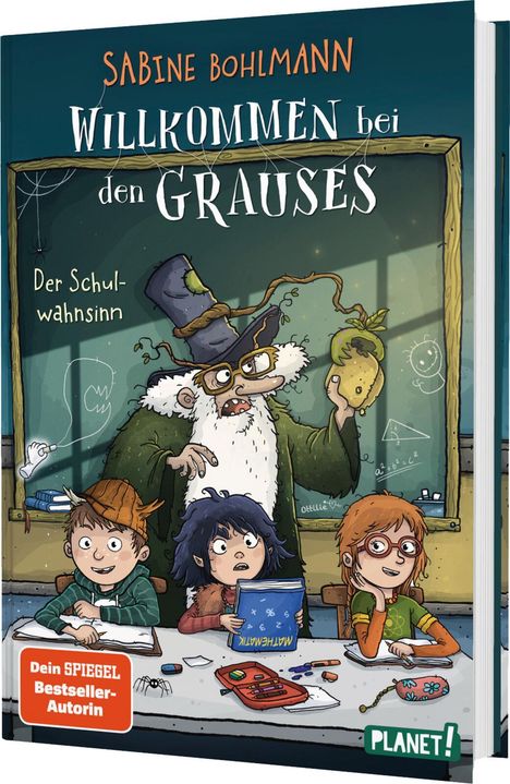 Sabine Bohlmann: Willkommen bei den Grauses 3: Der Schulwahnsinn, Buch