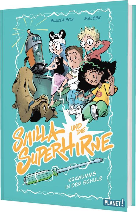 Flavia Fox: Smilla und die Superhirne, Buch