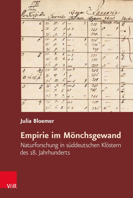 Julia Bloemer: Empirie im Mönchsgewand, Buch