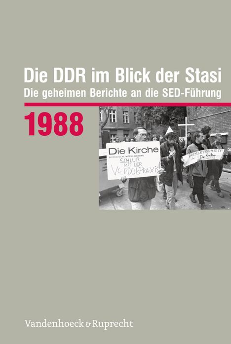 Die DDR im Blick der Stasi 1988, Buch