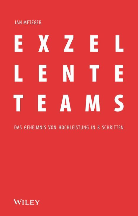 Jan Metzger: Exzellente Teams, Buch