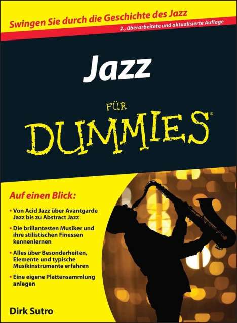 Dirk Sutro: Jazz für Dummies, Buch