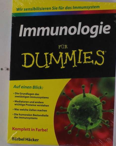 Bärbel Häcker: Immunologie für Dummies, Buch