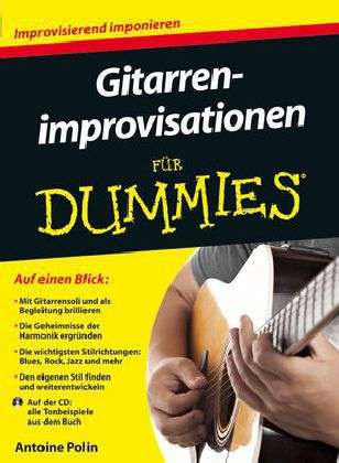 Gitarrenimprovisationen für Dummies, Noten