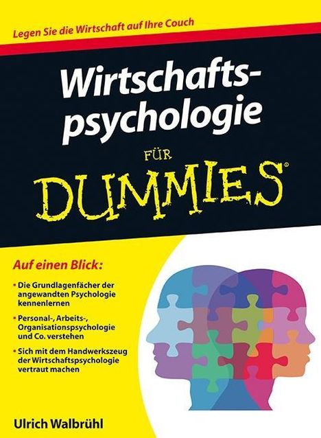 Ulrich Walbrühl: Walbrühl, U: Wirtschaftspsychologie für Dummies, Buch
