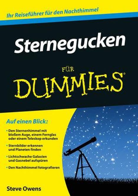Steve Owens: Sternegucken für Dummies, Buch