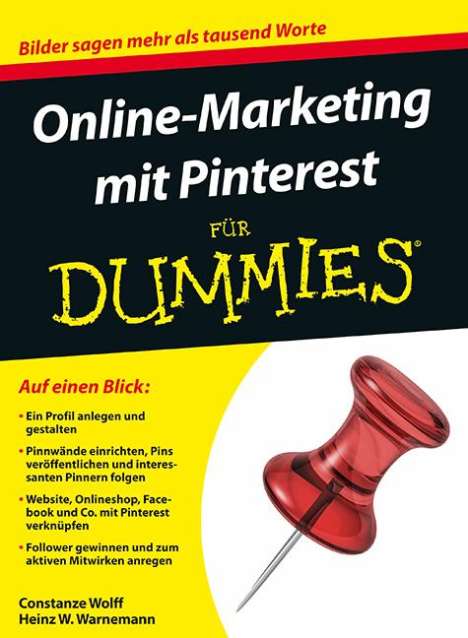 Constanze Wolff: Online-Marketing mit Pinterest für Dummies, Buch