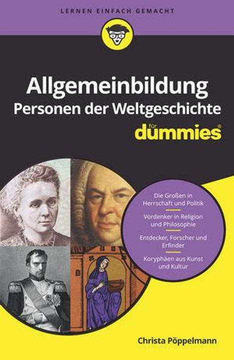 Christa Pöppelmann: Allgemeinbildung Personen der Weltgeschichte für Dummies, Buch