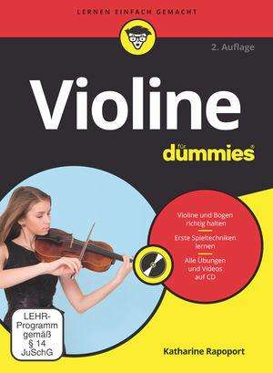 Katharine Rapoport: Violine für Dummies, Buch