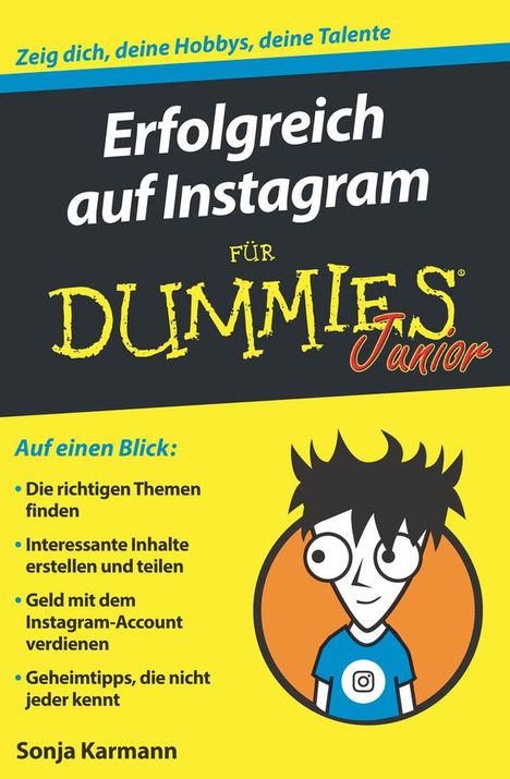 Sonja Karmann: Erfolgreich auf Instagram für Dummies Junior, Buch