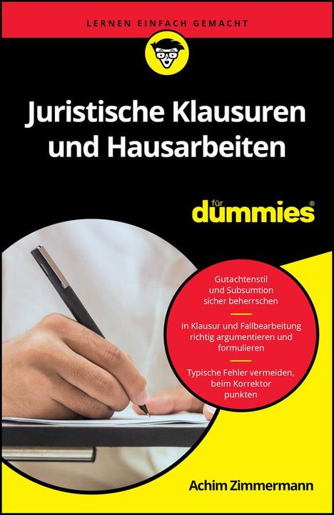 Derya Aksoy: Juristische Klausuren und Hausarbeiten für Dummies, Buch