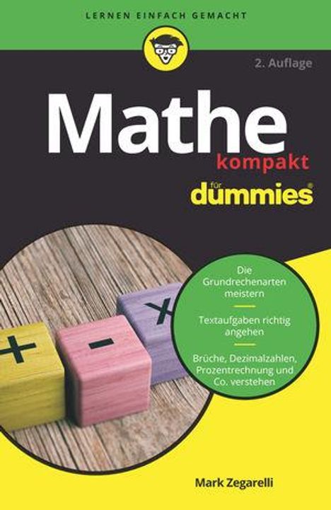 Mark Zegarelli: Mathe kompakt für Dummies, Buch