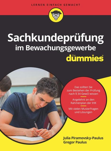 Julia Piramovsky-Paulus: Sachkundeprüfung im Bewachungsgewerbe für Dummies, Buch