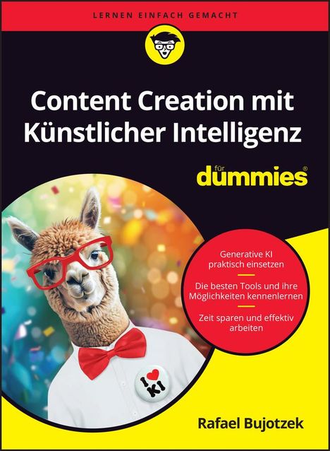 Rafael Bujotzek: Content Creation mit Künstlicher Intelligenz für Dummies, Buch