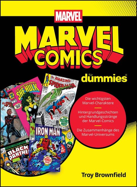 Troy Brownfield: Marvel-Comics für Dummies, Buch