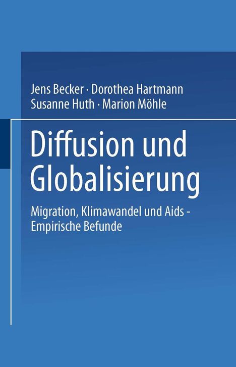 Jens Becker: Diffusion und Globalisierung, Buch