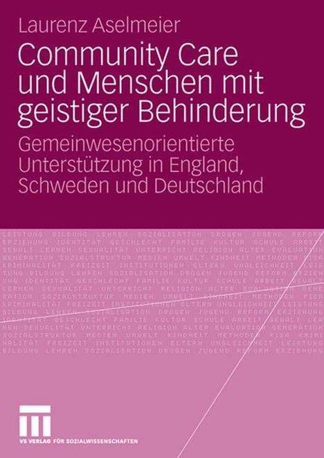 Laurenz Aselmeier: Community Care und Menschen mit geistiger Behinderung, Buch