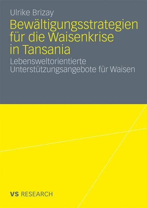 Ulrike Brizay: Bewältigungsstrategien für die Waisenkrise in Tansania, Buch