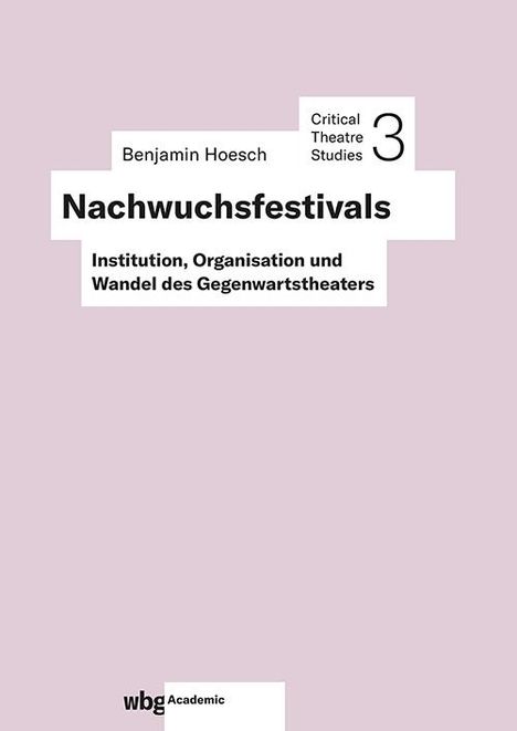 Benjamin Hoesch: Nachwuchsfestivals, Buch