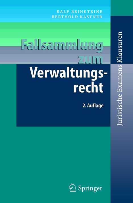 Ralf Brinktrine: Fallsammlung zum Verwaltungsrecht, Buch