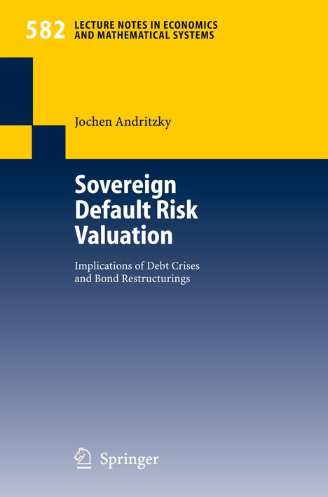 Jochen Andritzky: Sovereign Default Risk Valuation, Buch