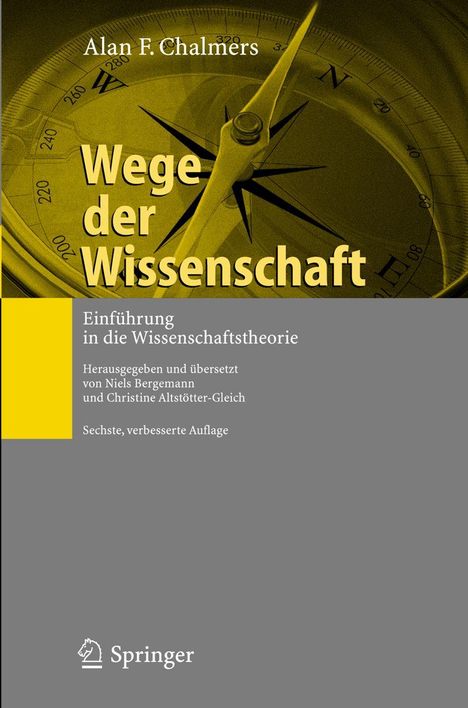Alan F. Chalmers: Wege der Wissenschaft, Buch
