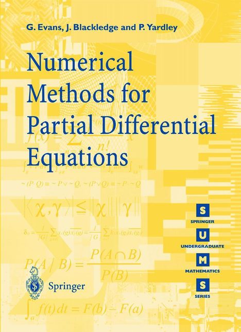 G. Evans: Numerical Methods for Partial Differential Equations, Buch
