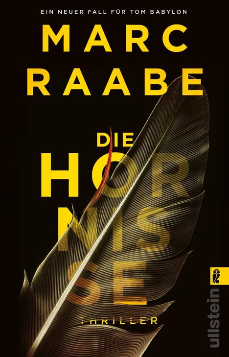 Marc Raabe: Die Hornisse, Buch