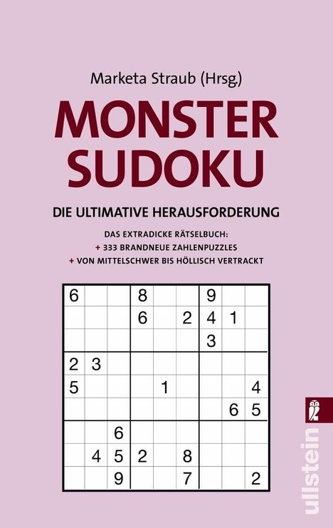 Monster-Sudoku, Buch