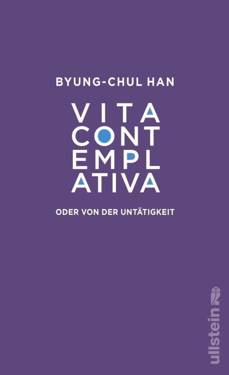 Byung-Chul Han: Vita contemplativa, Buch
