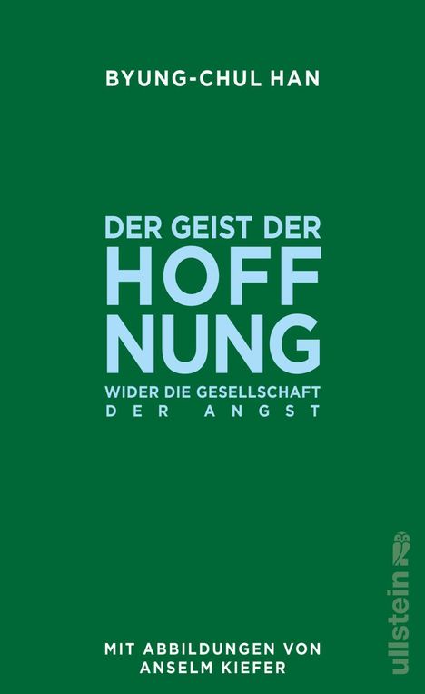 Byung-Chul Han: Der Geist der Hoffnung, Buch