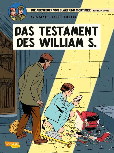 Yves Sente: Blake &amp; Mortimer 21: Das Testament des William S., Buch