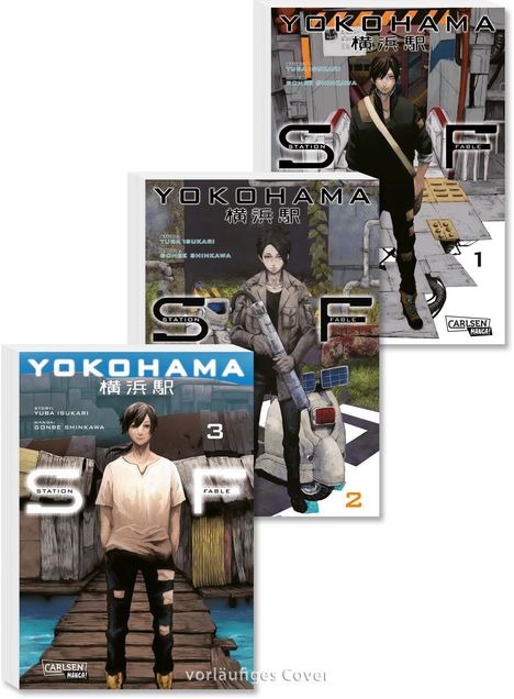 Gonbe Shinkawa: Yokohama Station Fable Komplettpack 1-3, Diverse