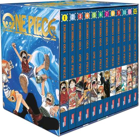 Eiichiro Oda: One Piece Sammelschuber 1: East Blue (inklusive Band 1-12), Buch