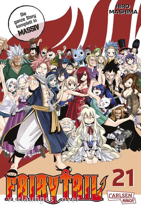 Hiro Mashima: Fairy Tail Massiv 21, Buch