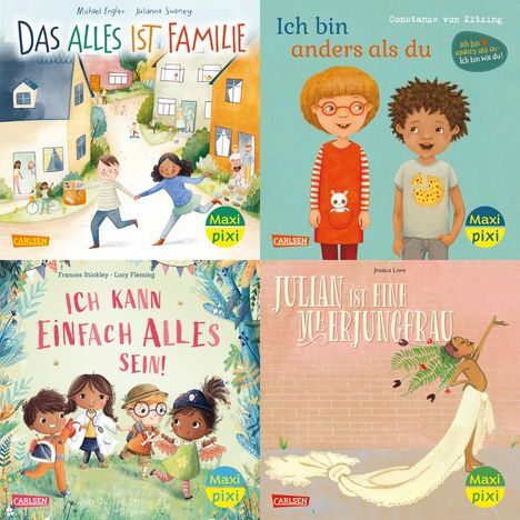 Maxi-Pixi-4er-Set 107: Du, ich und wir (4x1 Exemplar), Buch